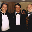 Mario Kassar, Sylvester Stallone and Andy Vajna at