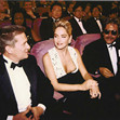 Michael Douglas, Sharon Stone and Mario Kassar at 